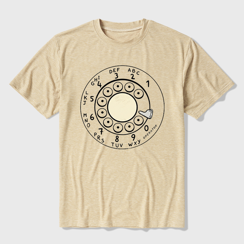 Rotary Dial Vintage Ultra Soft Heather Tee