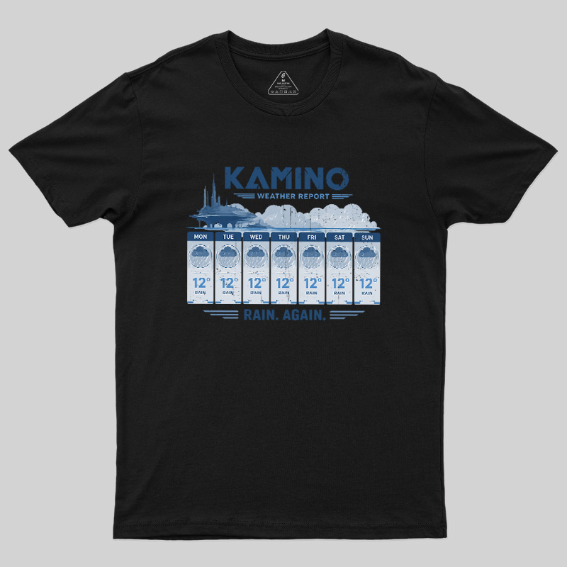 Kamino Rain Report Geek T-Shirt