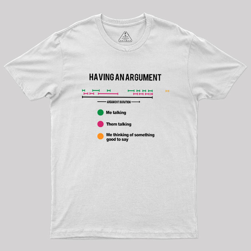 Have An Arguement Geek T-Shirt