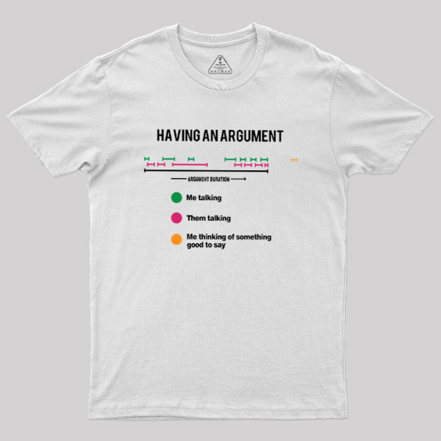 Have An Arguement Geek T-Shirt
