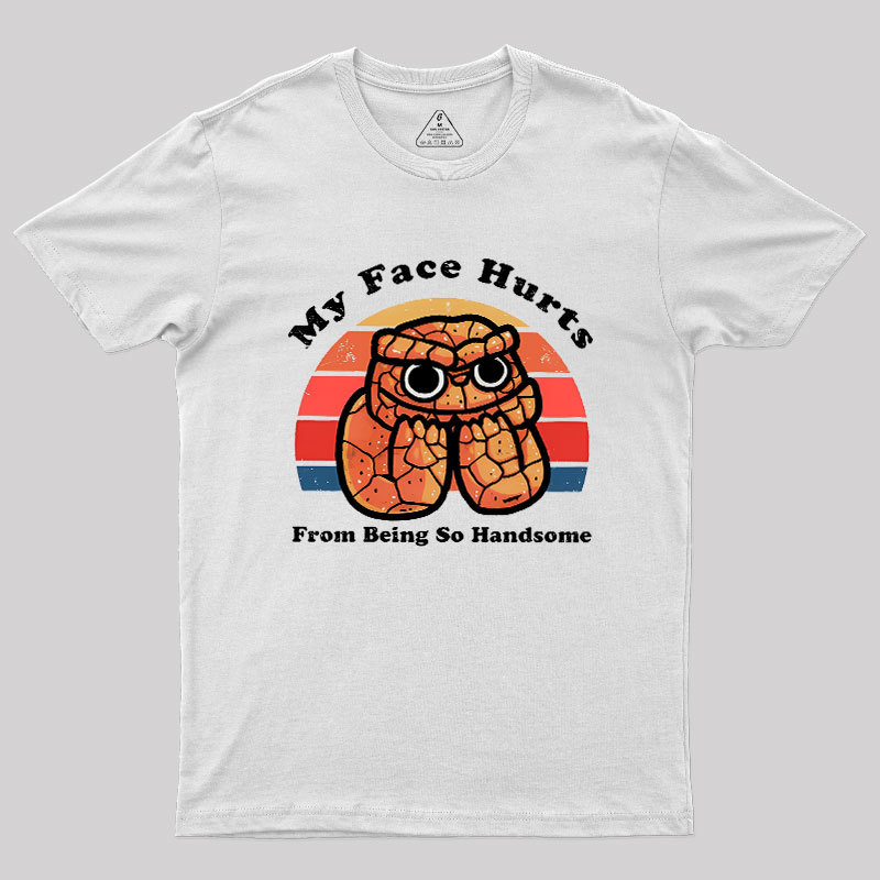 My Face Hurts Geek T-Shirt