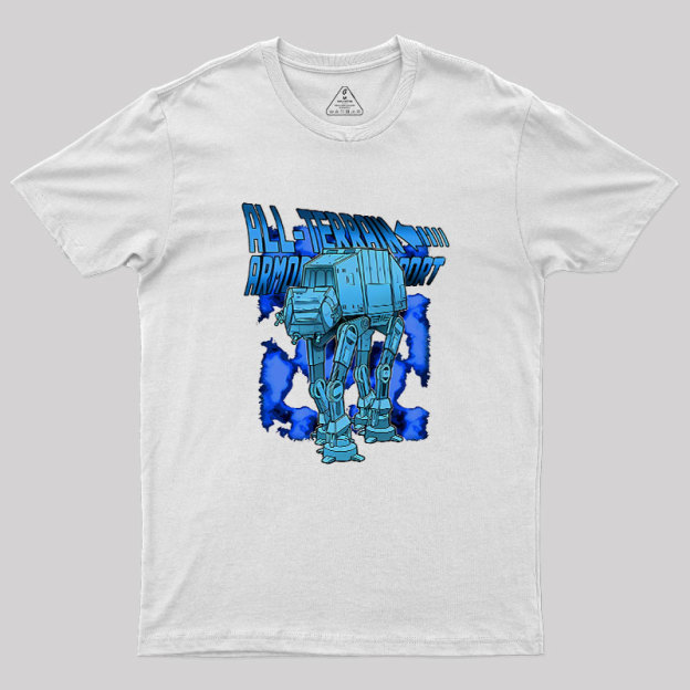 Mega Terrain Mecha Transport Geek T-Shirt