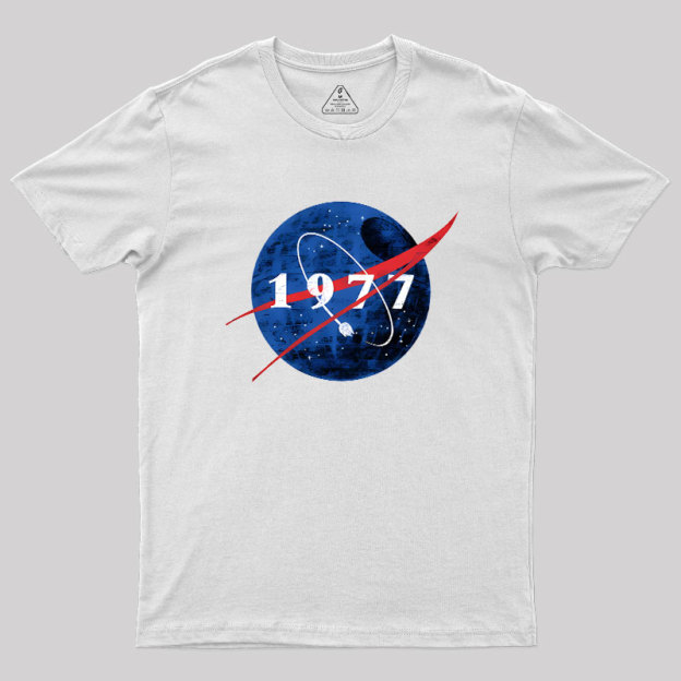 Space Force Origins 1977 Geek T-Shirt