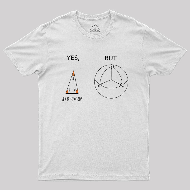 YES BUT Geek T-Shirt