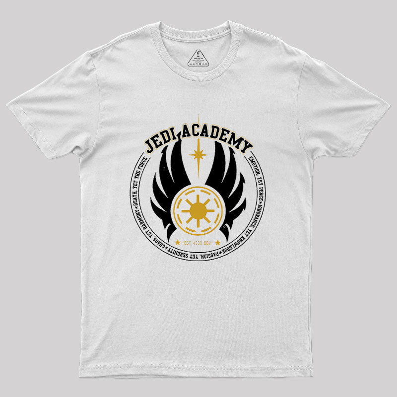 Jedi Academy Logo Est. 4000 BBY Geek T-Shirt