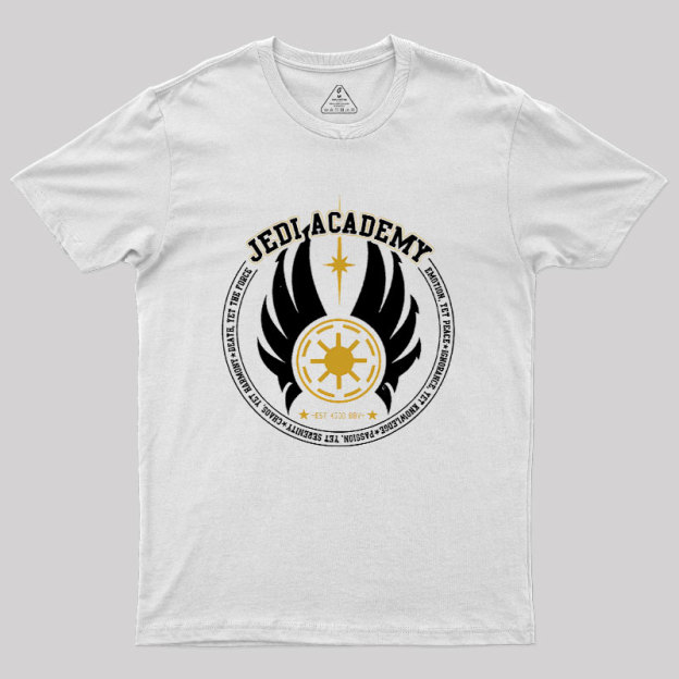 Jedi Academy Logo Est. 4000 BBY Geek T-Shirt