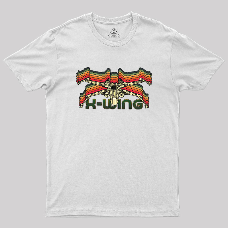 Vintage X Fighter Geek T-Shirt