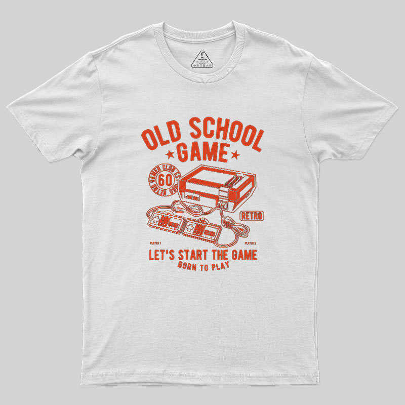 OLD SCHOOL GAME Geek T-Shirt