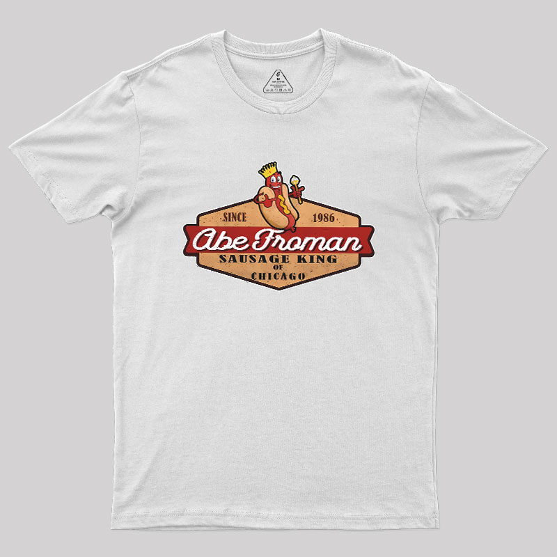 Abe Froman Sausage King Of Chicago Geek T-Shirt