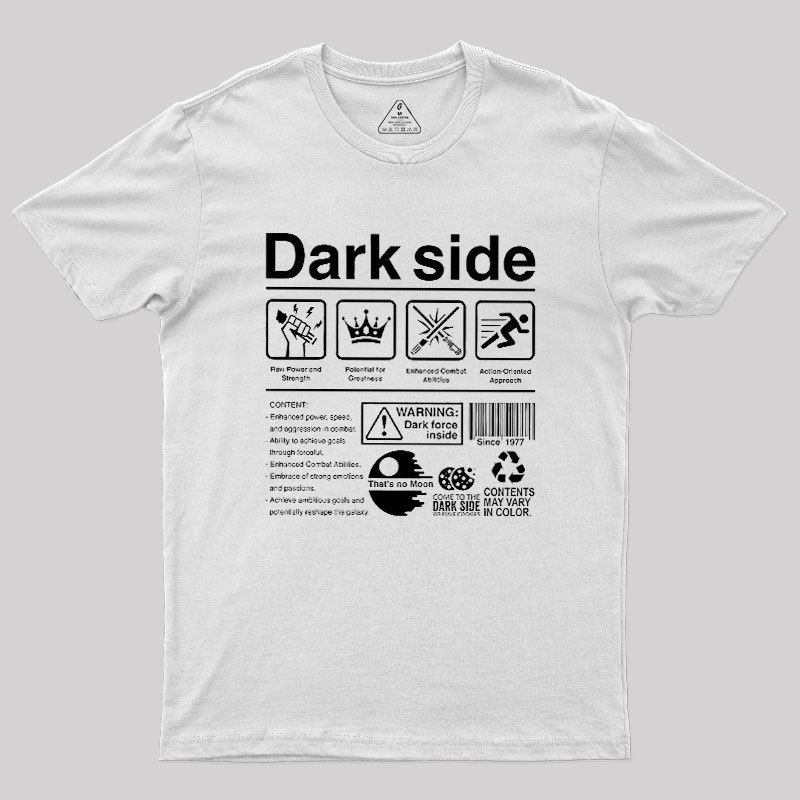 Dark Side Label Geek T-Shirt