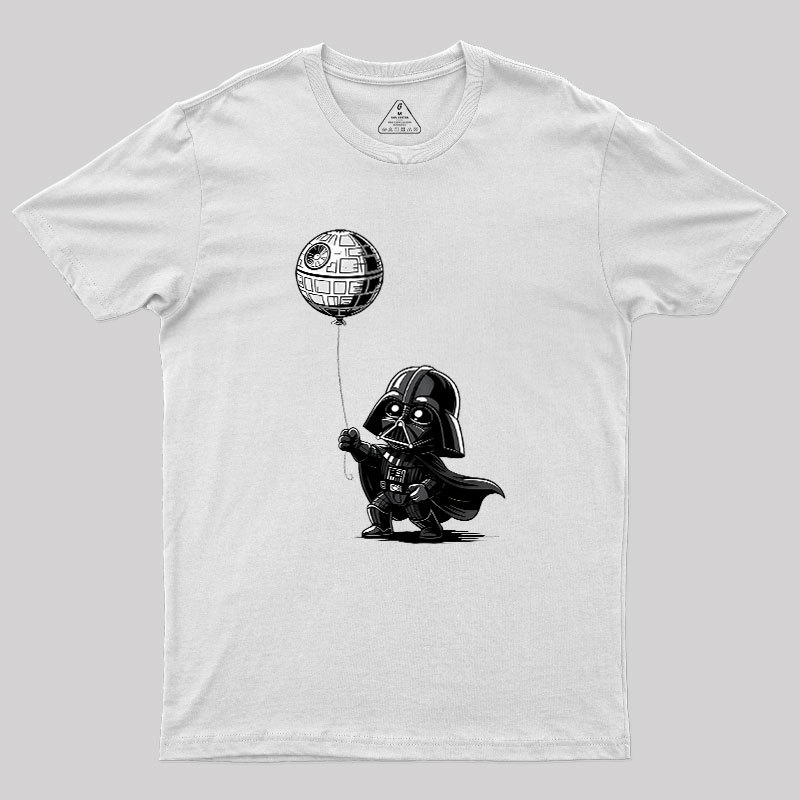 The Death Star Balloon Geek T-Shirt