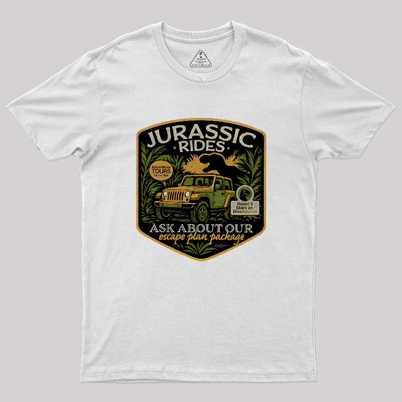 Jurassic Rides Geek T-Shirt