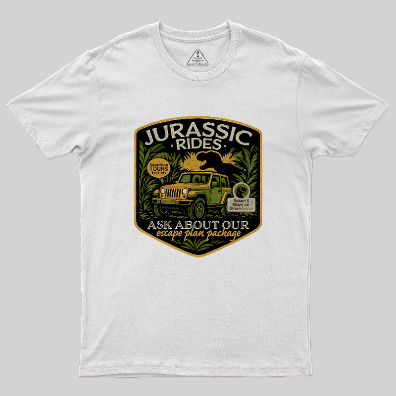 Jurassic Rides Geek T-Shirt