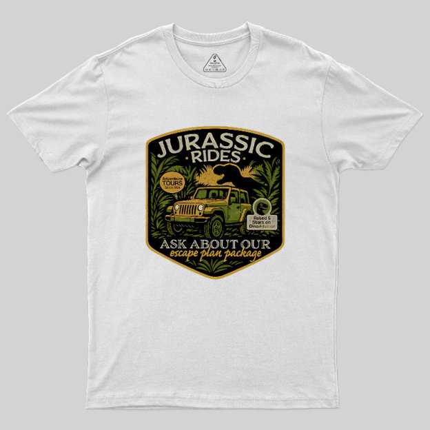 Jurassic Rides Geek T-Shirt