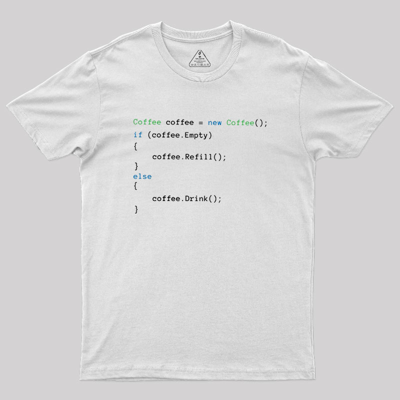 Coffee Coffee Geek T-Shirt