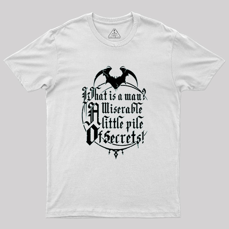 What Is A Man Geek T-Shirt