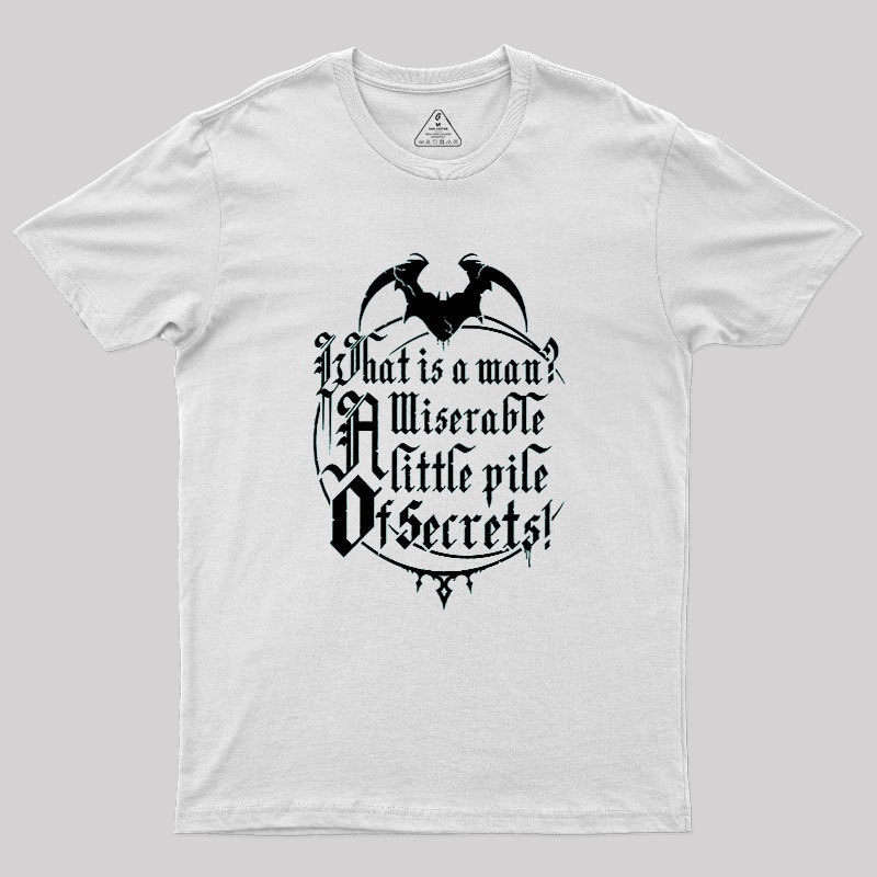 What Is A Man Geek T-Shirt