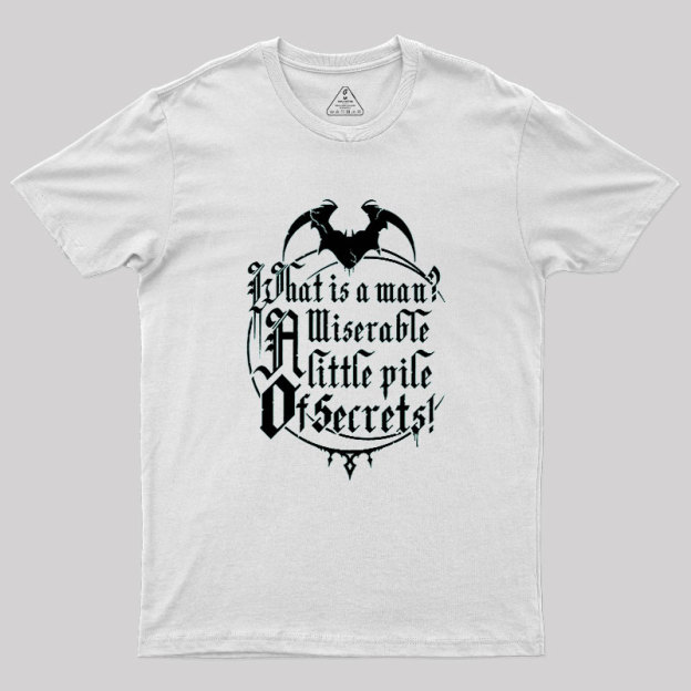 What Is A Man Geek T-Shirt