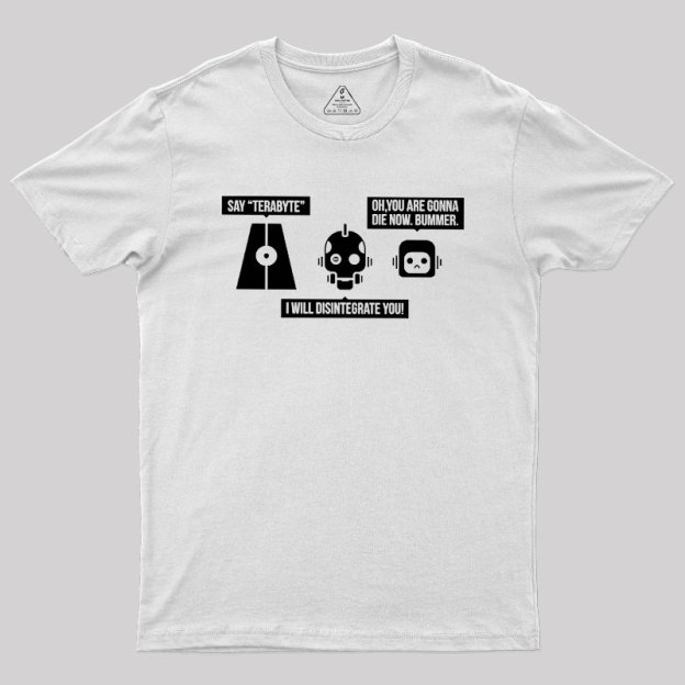 Three Robots Geek T-Shirt