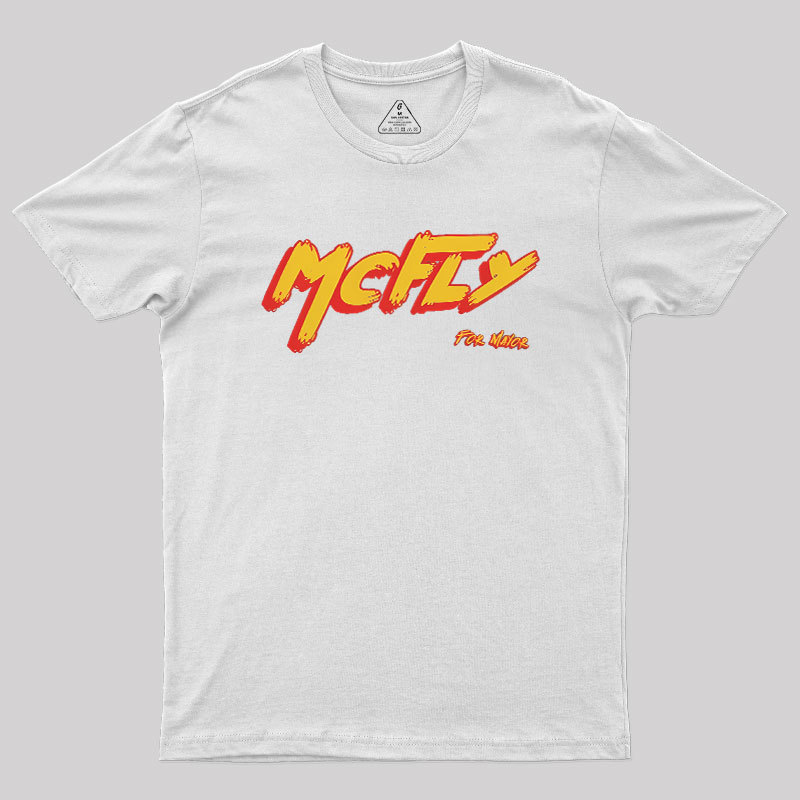 McFly For Mayor Geek T-Shirt