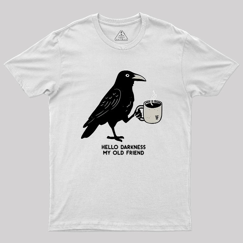 Raven Crow Coffee Geek T-Shirt