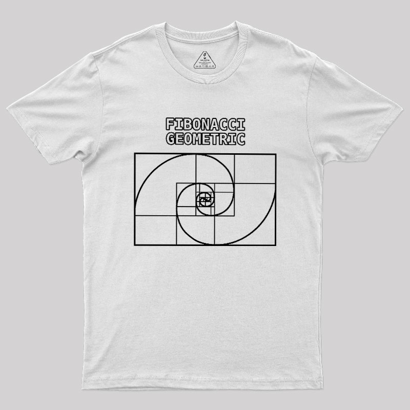 Fibonacci Geometric Geek T-Shirt