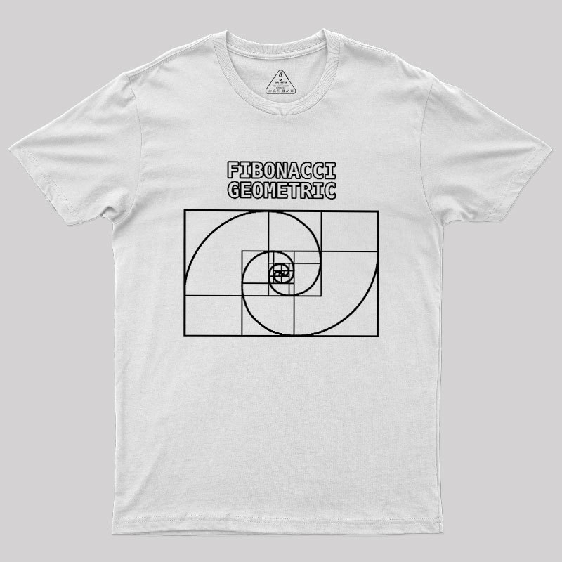 Fibonacci Geometric Geek T-Shirt