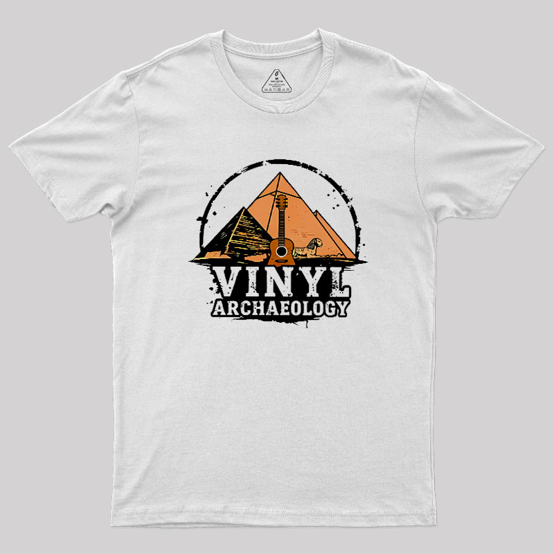 Vinyl Archaeology Geek T-Shirt