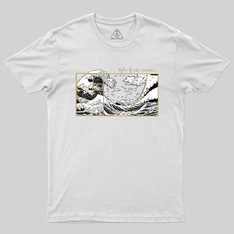 Golden Wave Geek T-Shirt