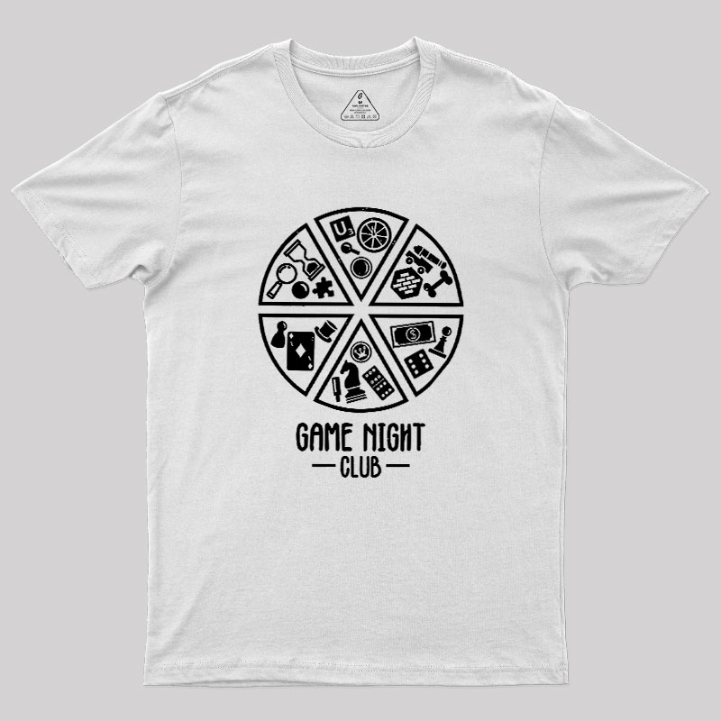 Game Night Club Geek T-Shirt