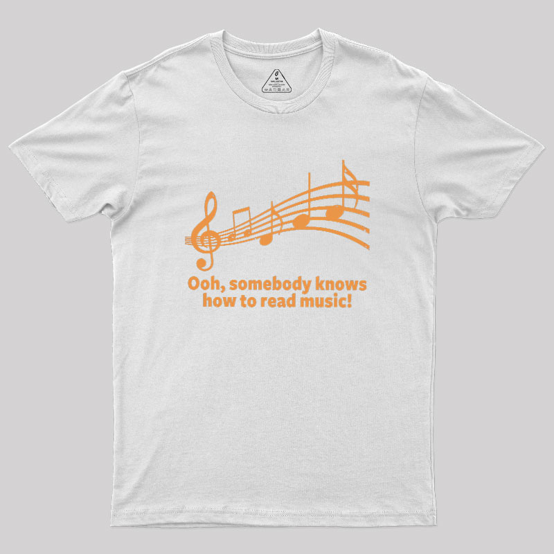 Funny Mocking Music Lover Slogan Geek T-Shirt