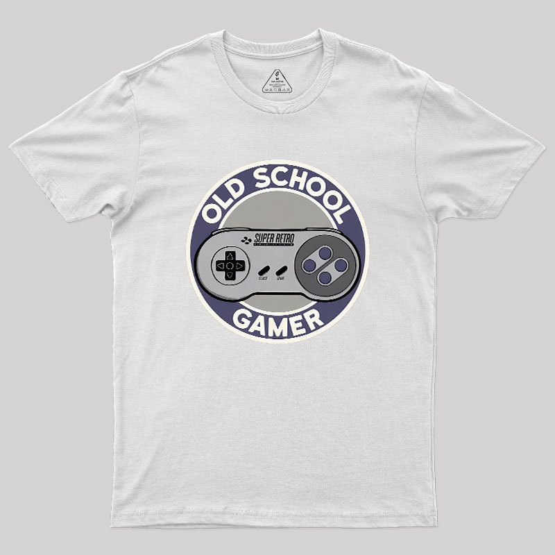 Old School Gamer 16 Bits Geek T-Shirt