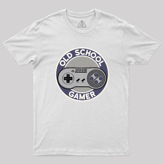 Old School Gamer 16 Bits Geek T-Shirt