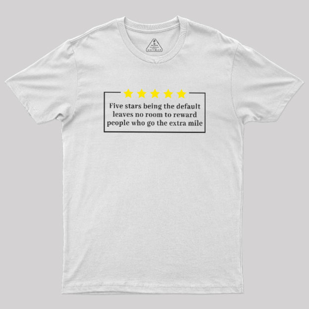 Five Stars Geek T-Shirt