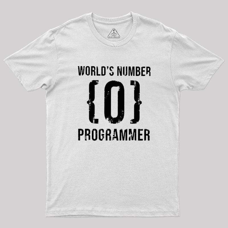 World's Number Programer Geek T-Shirt