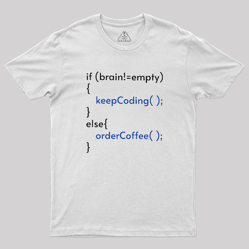 Keep Coding Geek T-Shirt