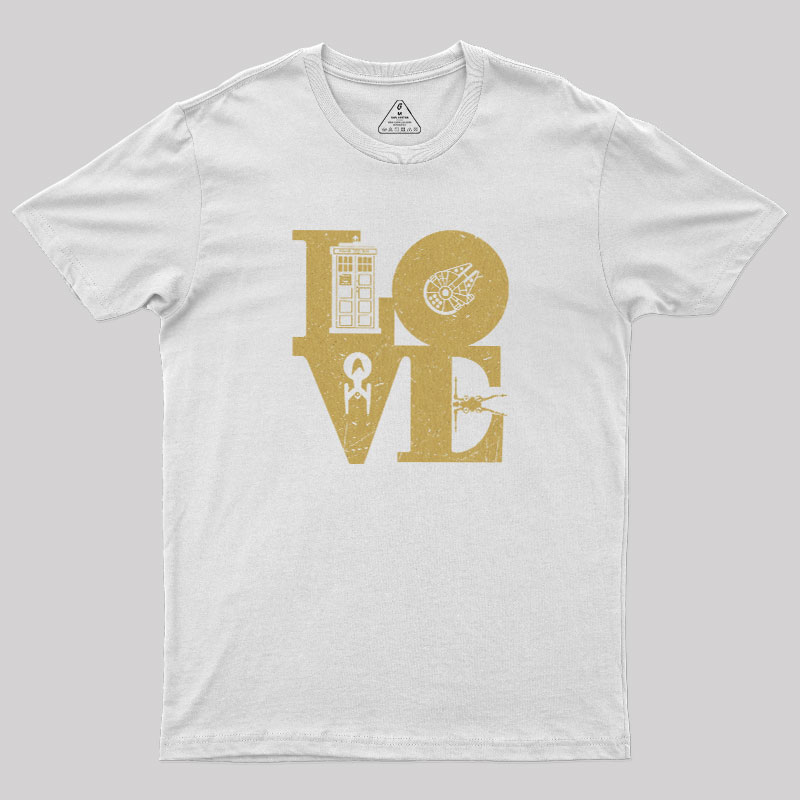 Scifi Love Geek T-Shirt