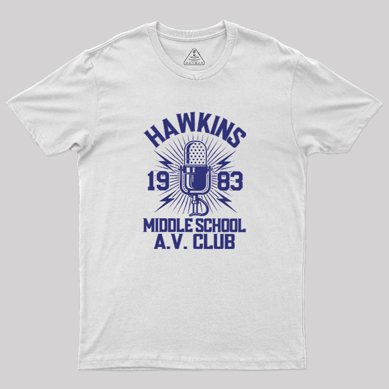 Hawkins A.V. Club 1983 Geek T-Shirt
