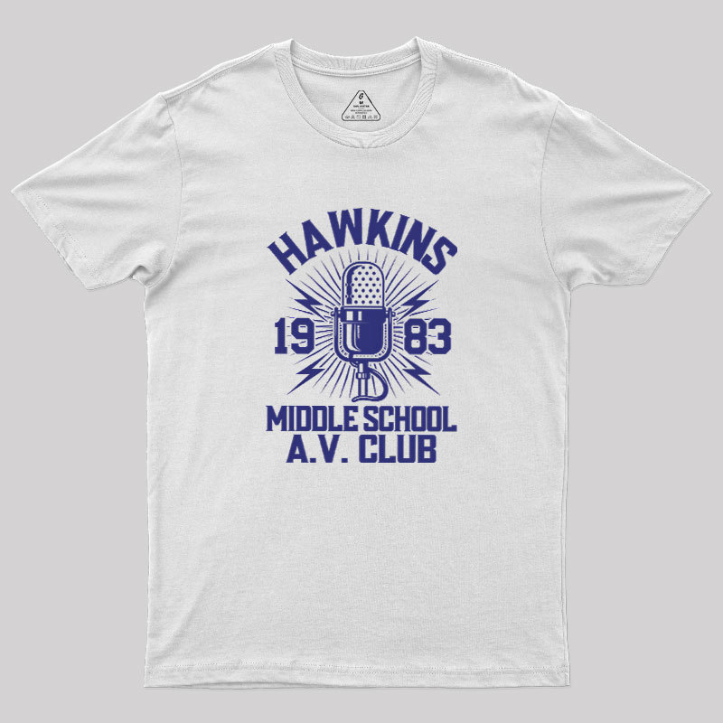 Hawkins A.V. Club 1983 Geek T-Shirt