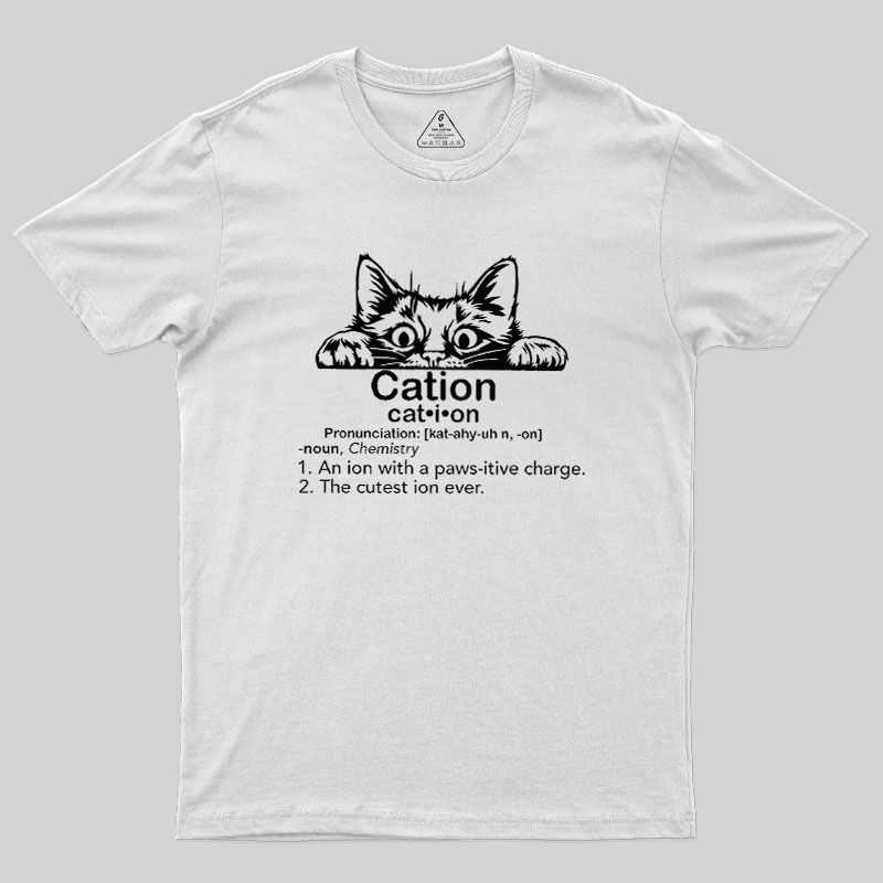 Cat-tion Geek T-Shirt