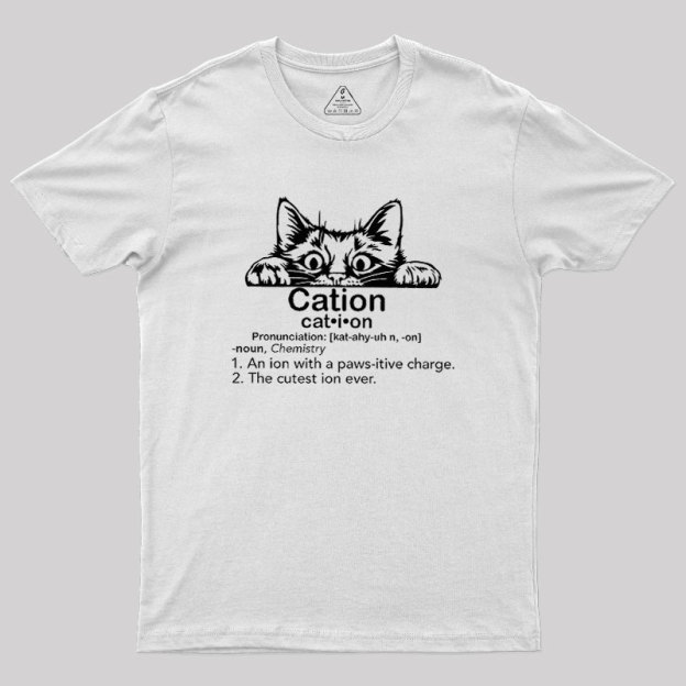 Cat-tion Geek T-Shirt