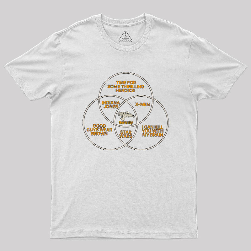 Serenity Diagram Geek T-Shirt