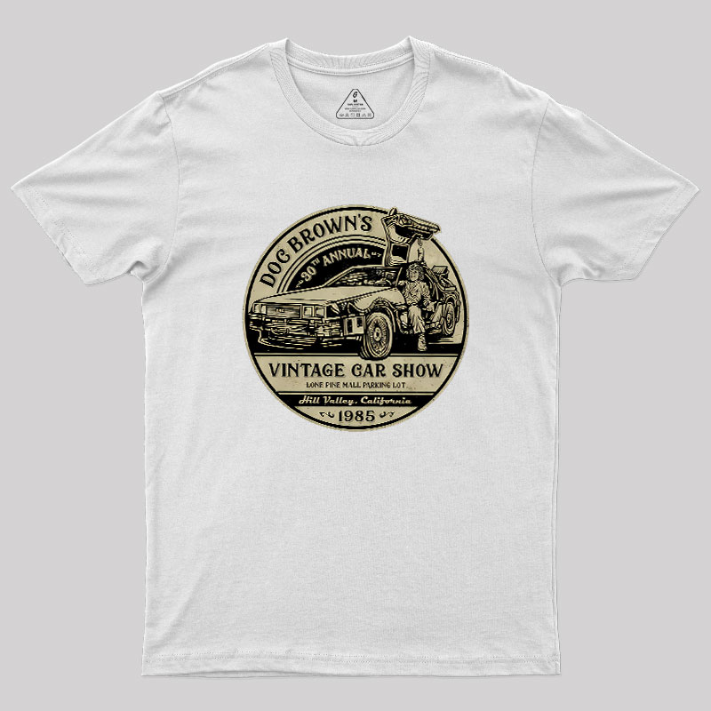 Vintage Car Show Geek T-Shirt