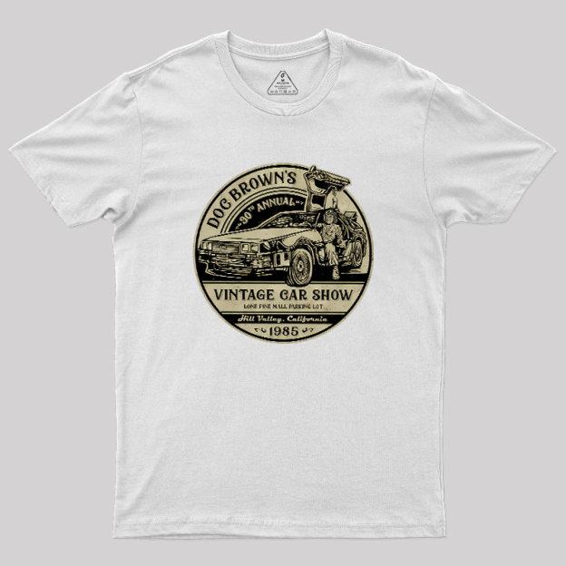 Vintage Car Show Geek T-Shirt