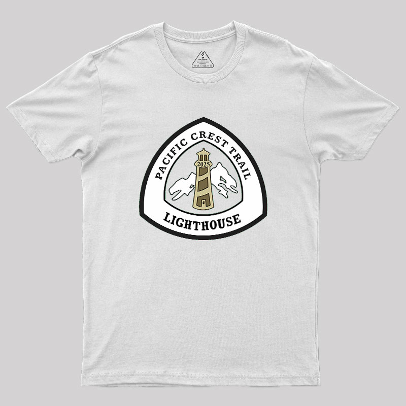 Lighthouse's 2025 PCT Trek Geek T-Shirt