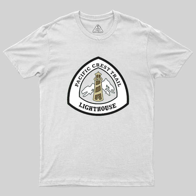 Lighthouse's 2025 PCT Trek Geek T-Shirt