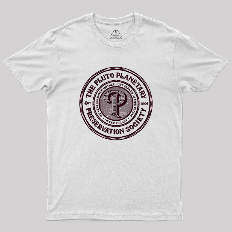 Save Pluto Geek T-Shirt
