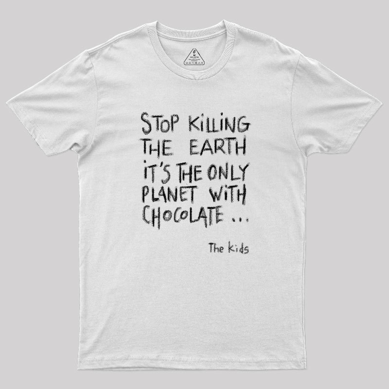 Save The Chocolate Geek T-Shirt