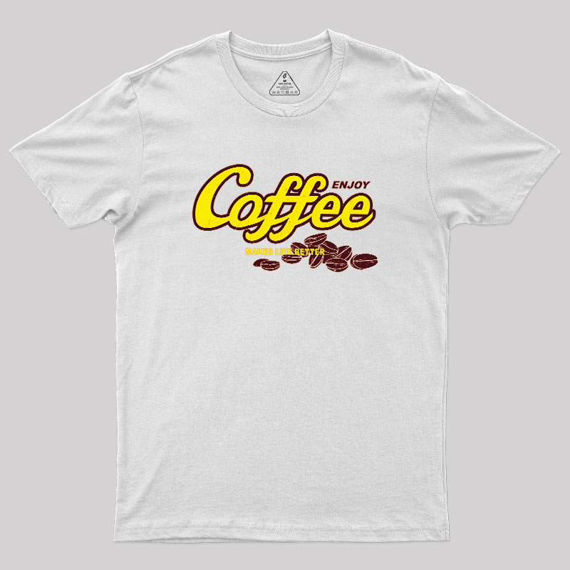 Enjoy Coffee Geek T-Shirt