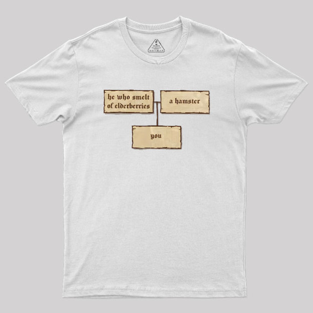 He Who Smelt of Elderberries Geek T-Shirt